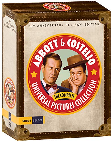 Abbott & Costello/The Complete Universal Pictures Collection@Blu-Ray@80th Anniversary Edition