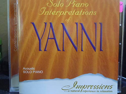Steve Williams Solo Piano Interpretations Of Yanni 