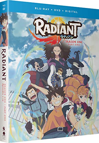 Radiant Season 1 Part 1 Blu Ray DVD Dc Nr 