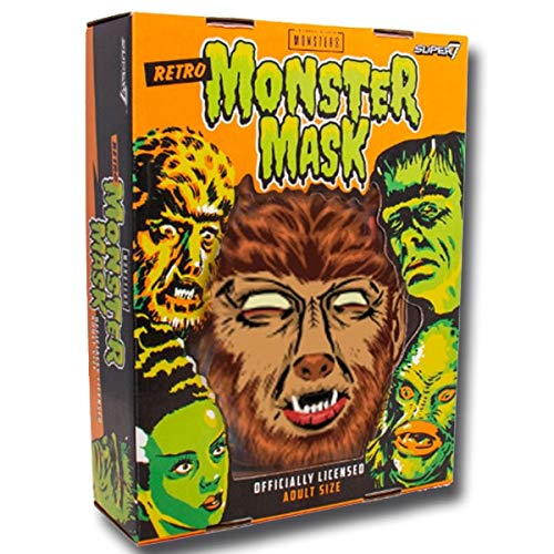 Super 7/Universal Monsters The Wolfman Retro Monster Mask