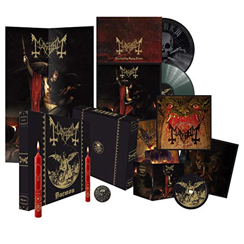 Mayhem/Daemon@2 LP/ CD Dark Green Vinyl/ Black Vinyl Deluxe Limited Edition
