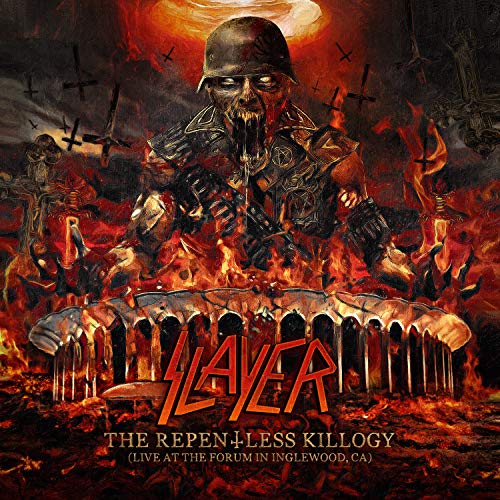 Slayer/The Repentless Killogy (Live at The Forum in Inglewood, CA)@Indie Exclusive, Double, Gatefold, Red/Orange/Blac@Limited To 500 Worldwide