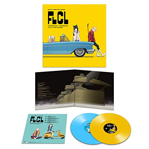 FLCL Progressive / Alternative/Music From The Series@2 LP Blue & Yellow Vinyl