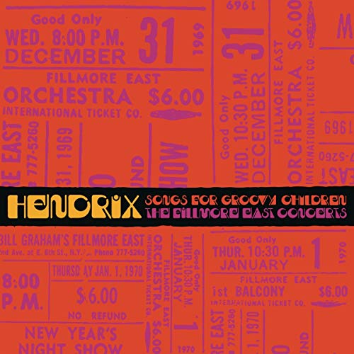Jimi Hendrix/Songs For Groovy Children: The Fillmore East Concerts@8 LP