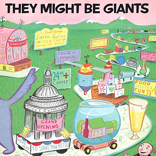 THEY MIGHT BE GIANTS/They Might Be Giants (pink vinyl)@Pink Vinyl@Ltd To 2000, Hand-Numbered