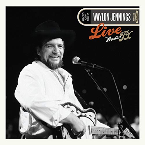 Waylon Jennings/Live From Austin, TX '84 (Blue Splatter Vinyl)@indie only edition.  Limited to 500 units. 150g