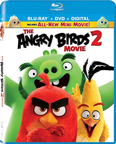 The Angry Birds Movie 2 Angry Birds Movie 2 Blu Ray DVD Dc Pg 