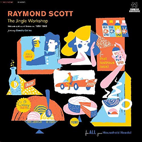 Raymond Scott/The Jingle Workshop: Midcentury Musical Miniatures 1951-1965@2LP Blue & Gold Vinyl@RSD BF Exclusive Ltd. 800