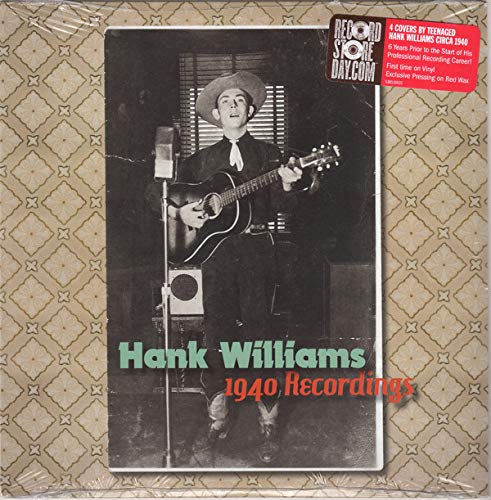 Hank Williams The 1940 Recordings Rsd Bf Exclusive Ltd. 2500 