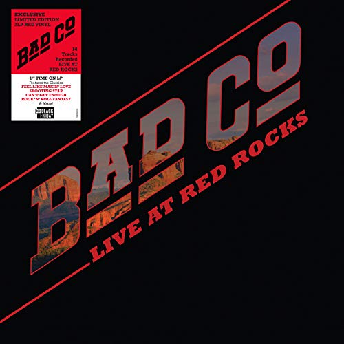 Bad Company/Live At Red Rocks@2LP Red Vinyl@RSD BF Exclusive Ltd. 1900