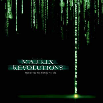 The Matrix Revolutions/Music From The Motion Picture@2LP Coke Bottle Green Vinyl@RSD BF Exclusive Ltd. 1500