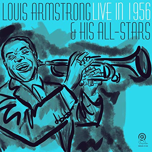 Louis Armstrong & His All-Stars/Live in 1956@color vinyl@RSD BF Exclusive Ltd. 2500