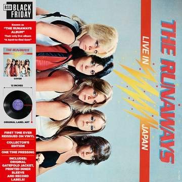 The Runaways/Live in Japan@RSD BF Exclusive Ltd. 1200