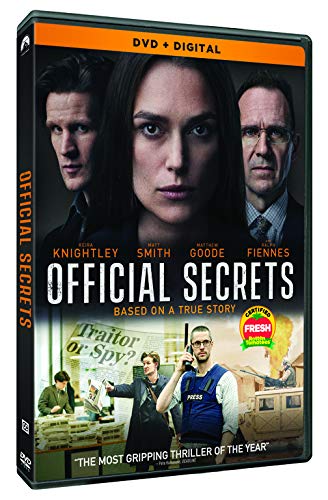 Official Secrets/Knightly/Smith/Fiennes/Good@DVD/DC@R
