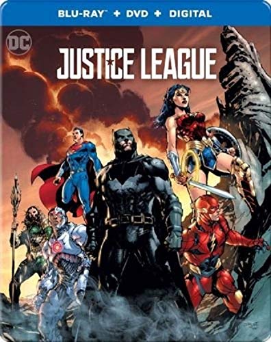 Justice League (2017)/Affleck/Gadot/Momoa/Fisher/Miller/Cavill@Limited Edition Steelbook