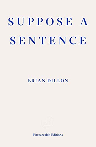 Brian Dillon/Suppose a Sentence