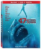 47 Meters Down Uncaged Nelisse Foxx Tju Stallone Blu Ray DVD Dc Pg13 