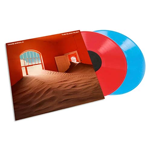 Tame Impala/The Slow Rush (2 LP Red/Light Blue Vinyl)@Indie Exclusive