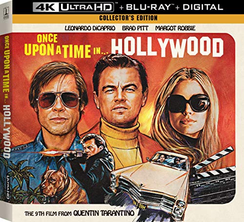 Once upon a Time in Hollywood/Dicaprio/Pitt/Robbie@4KHD@Limited Edition