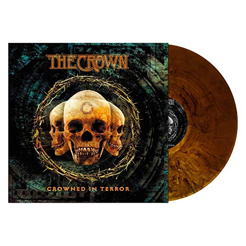 The Crown/Crowned In Terror (Orange & Brown Vinyl)@Orange & Brown Marbled Vinyl
