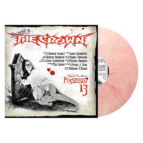 The Crown/Possessed 13 (White & Red Marbled Vinyl)@White & Red Marbled Vinyl