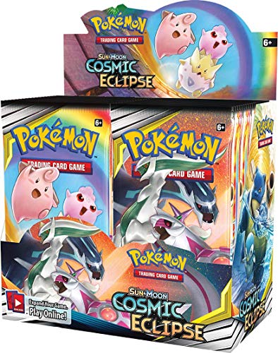 Pokemon Cards/Cosmic Eclipse Full Display Of 36 Booster Packs