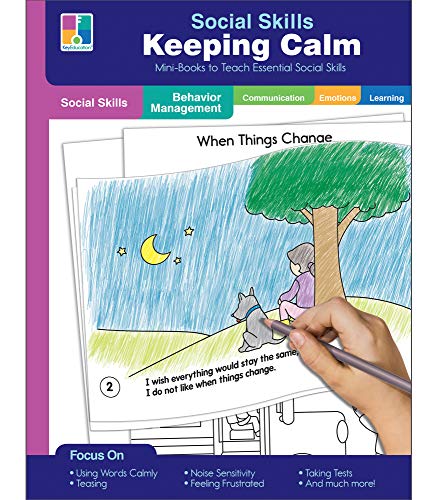 Carson Dellosa Education Social Skills Mini Books Keeping Calm 