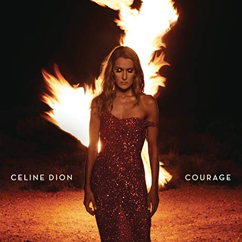 Celine Dion/Courage@2LP 140 Gram Translucent Ruby Colored Vinyl