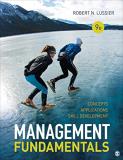 Robert N. Lussier Management Fundamentals Concepts Applications And Skill Development 0009 Edition; 