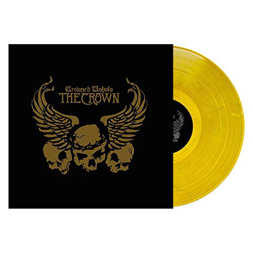 The Crown/Crowned Unholy@Old Gold Marbled Vinyl
