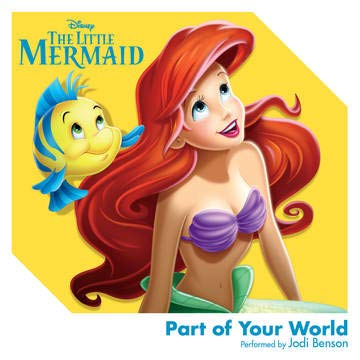 The Little Mermaid/Part of Your World@3" Record/Jodi Benson@RSD BF Exclusive Ltd. 3500