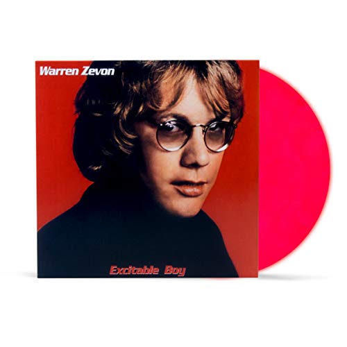 Warren Zevon Excitable Boy Glow In The Dark Red Vinyl Lp 