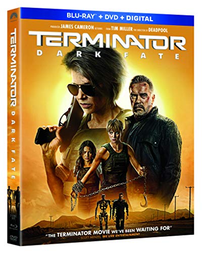 Terminator Dark Fate Hamilton Schwarzenegger Davis Blu Ray DVD Dc R 