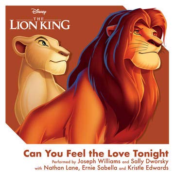 The Lion King/Can You Feel the Love Tonight@3" Record@RSD BF Exclusive Ltd. 3500