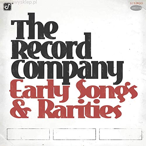 Record Company/Early Songs & Rareties@Single Standard Weight Black Vinyl Lp@RSD BF Exclusive Ltd. 1000