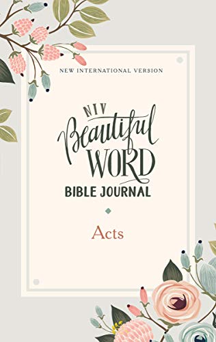 Zondervan Niv Beautiful Word Bible Journal Acts Paperback 