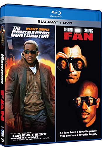 Contractor/The Fan/Wesley Snipes Double Feature@Blu-Ray/DVD@R