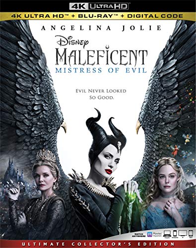 Maleficent: Mistress of Evil/Jolie/Fanning/Pfeiffer@4KHD@PG