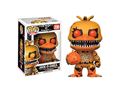 Funko Pop!/Five Nights At Freddy's - Jack-O-Chica@Games #206@Gamestop Exclusive