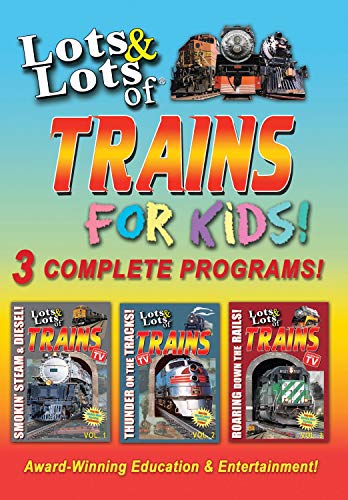 Lots & Lots of Trains For Kids/Lots & Lots of Trains For Kids@MADE ON DEMAND@This Item Is Made On Demand: Could Take 2-3 Weeks For Delivery