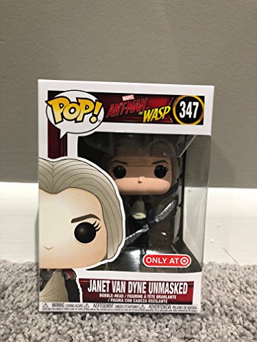 Pop! Figure/Ant-Man & The Wasp - Janet Van Dyne (Unmasked)@Marvel #347@Taget Exclusive