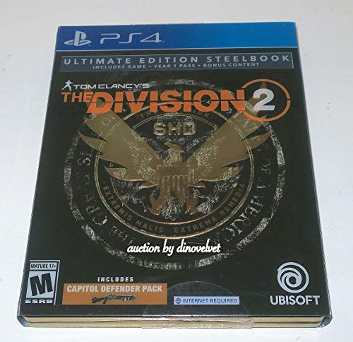 PS4/Tom Clancy's The Divison 2@Ultimate Edition Steelbook