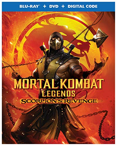 Mortal Kombat Legends Scorpion's Revenge Mortal Kombat Legends Scorpion's Revenge Blu Ray DVD Dc Nr 