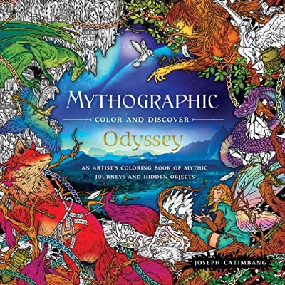 Joseph Catimbang/Mythographic Color and Discover@ Odyssey: An Artist's Coloring Book of Mythic Jour