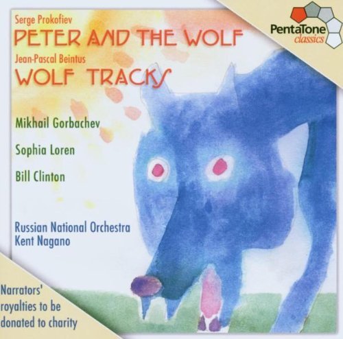 Prokofiev/Beintus/Peter & The Wolf/Wolf Tracks@Sacd/Loren/Clinton/Gorbachev@Nagano/Russian Natl Orch