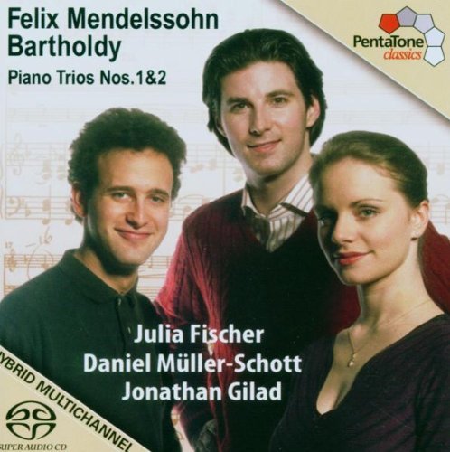 Felix Mendelssohn Trio Pno 1 2 Sacd Fischer Gilad & 