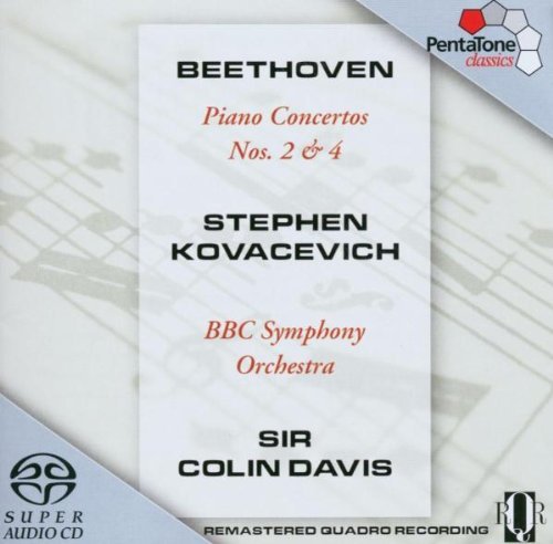 Ludwig Van Beethoven/Cons Pno 2/4@Sacd/Kovacevich(Pno)@Davis/Bbc So