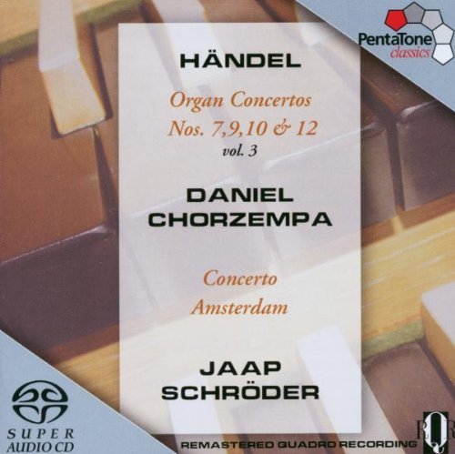 George Frideric Handel/Cons Org 7/9/10/12-Vol. 3@Sacd/Chorzempa(Org)@Schroder/Con Amsterdam