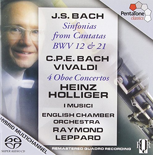 Bach/Vivaldi/Sinfs From Cantatas4 Ob Cons.@Sacd/Hybrid@Leppard/English Chamber Orch