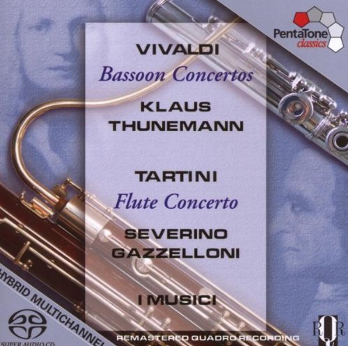 Vivaldi/Tartini/Bassoon Concertos Flute Conce@Sacd@Severino Gazzelloni I Musici